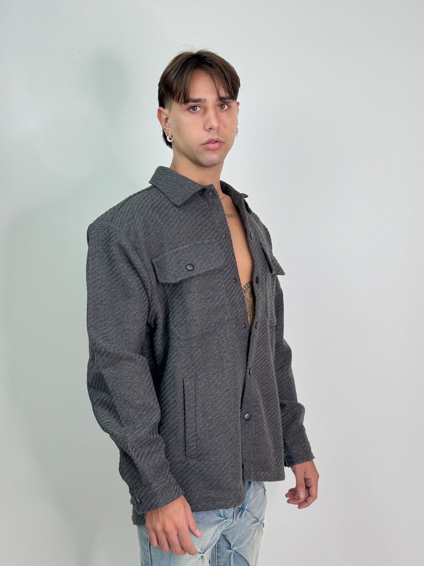 Camicia grigio ANTONIOLI