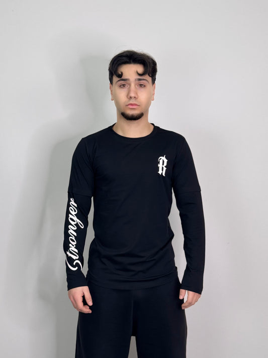 T-shirt lunga comoda e in cotone