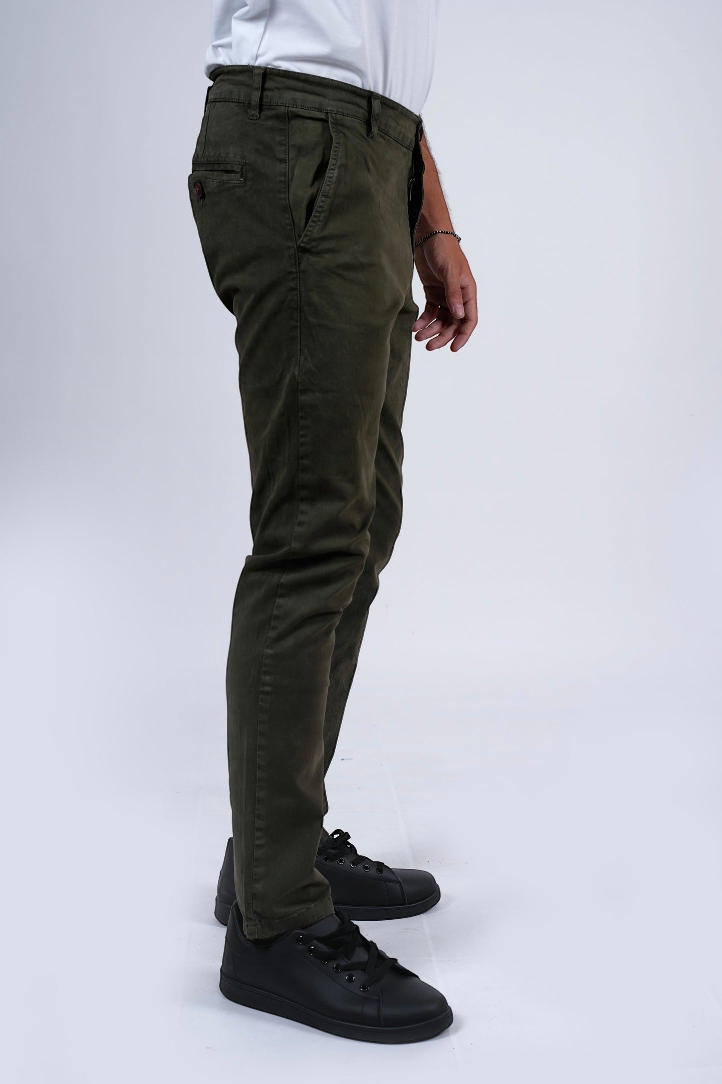 Pantalone cotone invernale Verde VOLUSIA