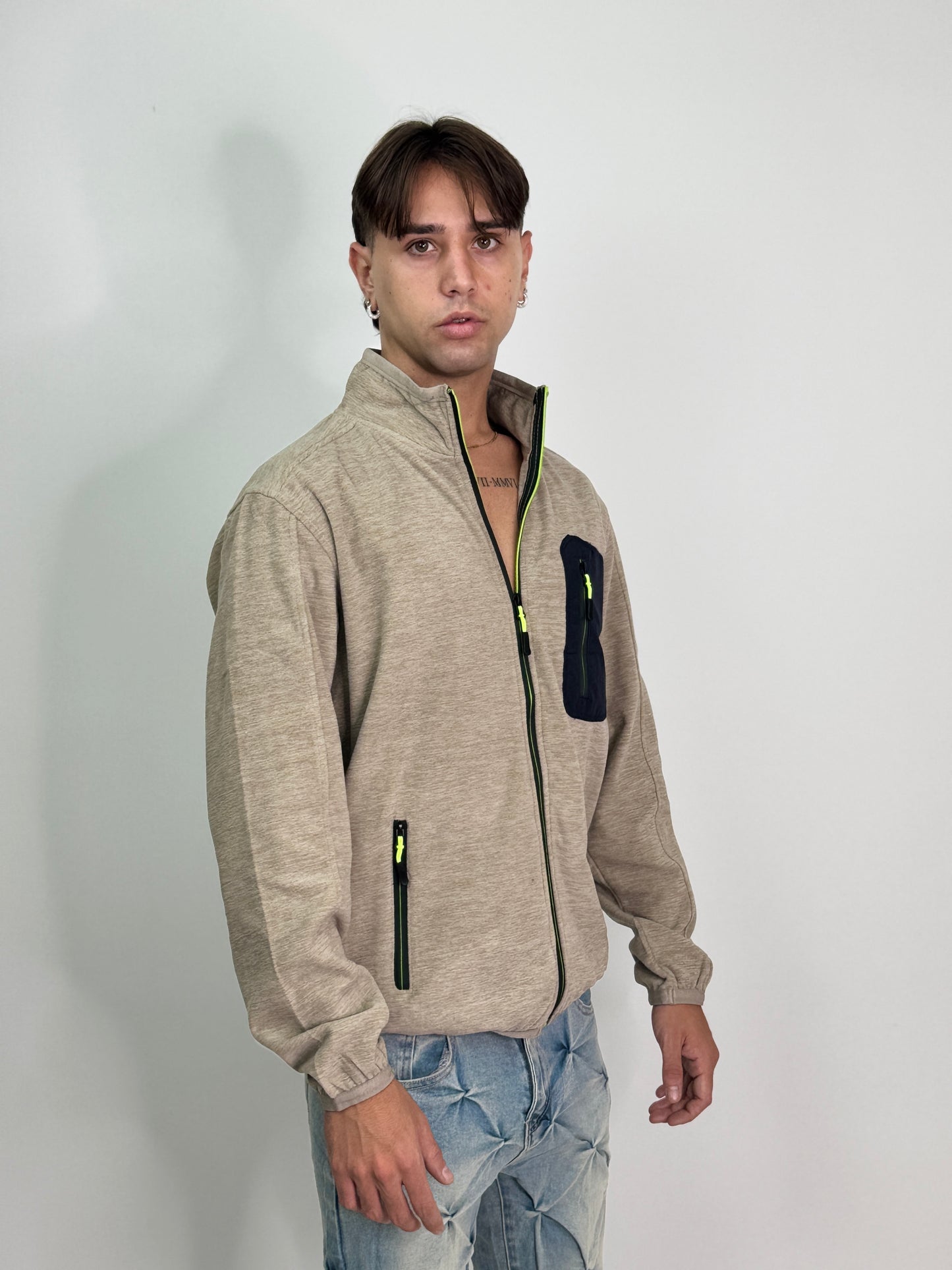Jacket Pile beige ZEBINA