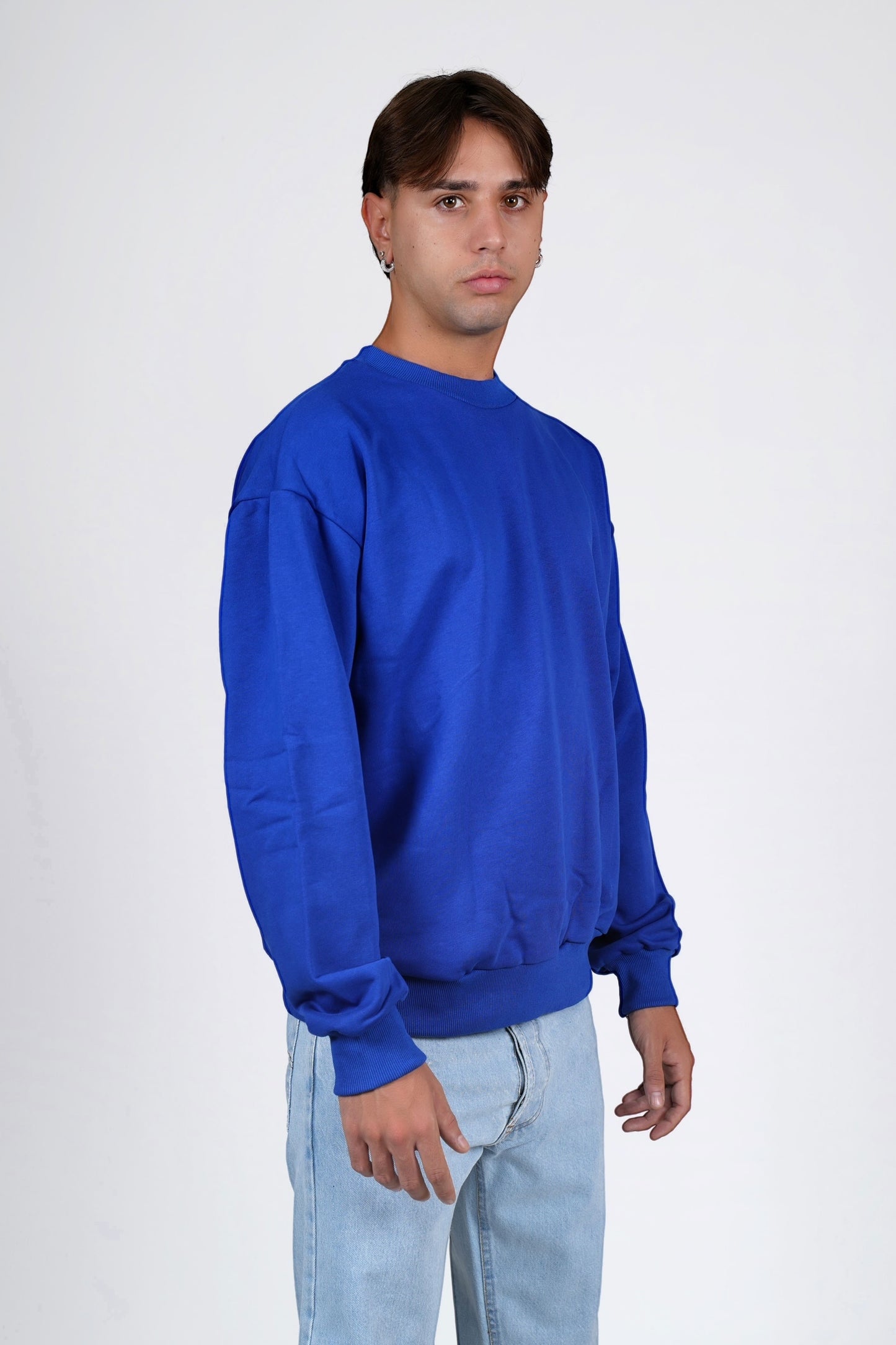 Felpa over felpata blu DARK ANGEL