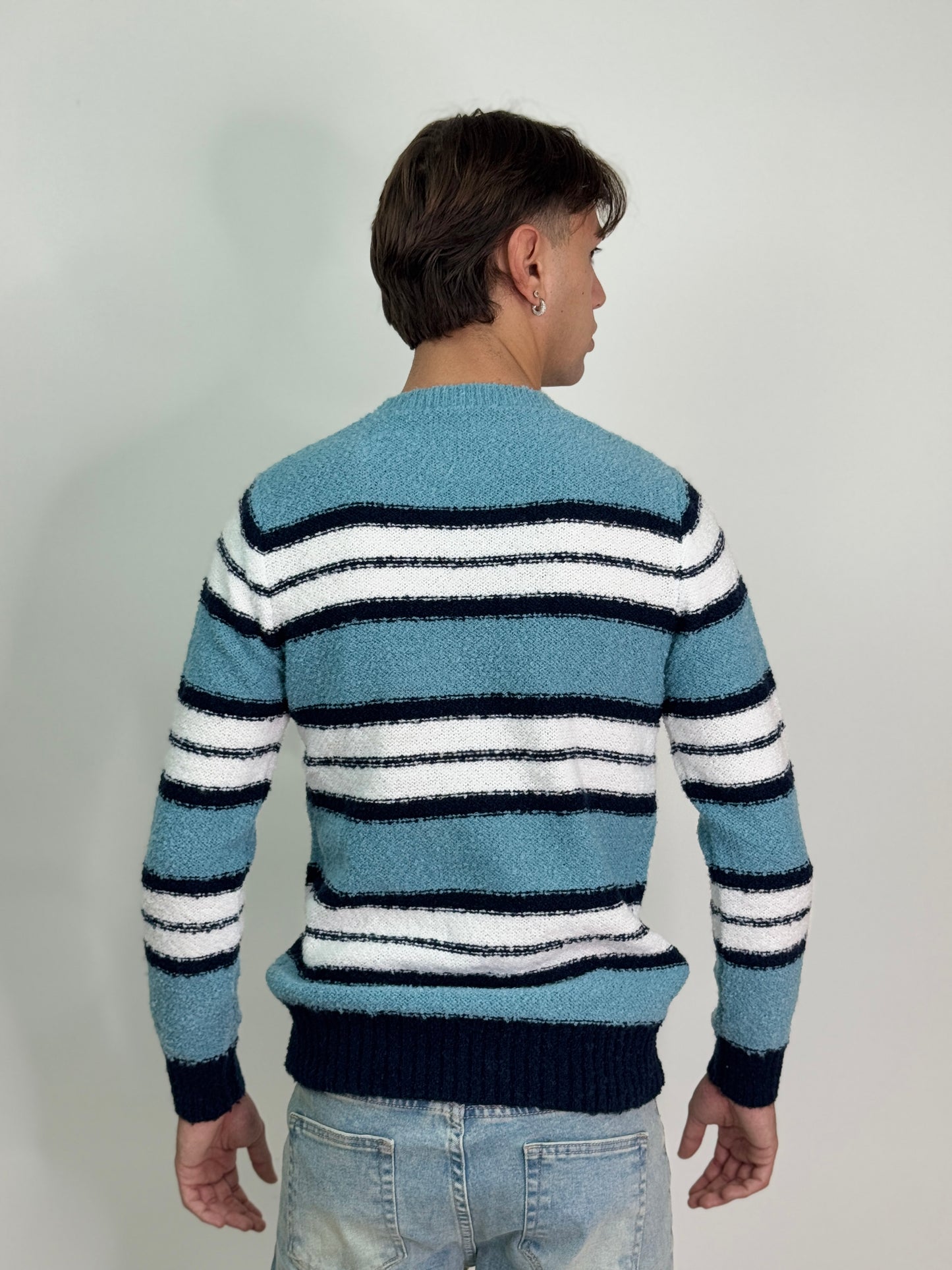 MAGLIONCINO BLU CAFU