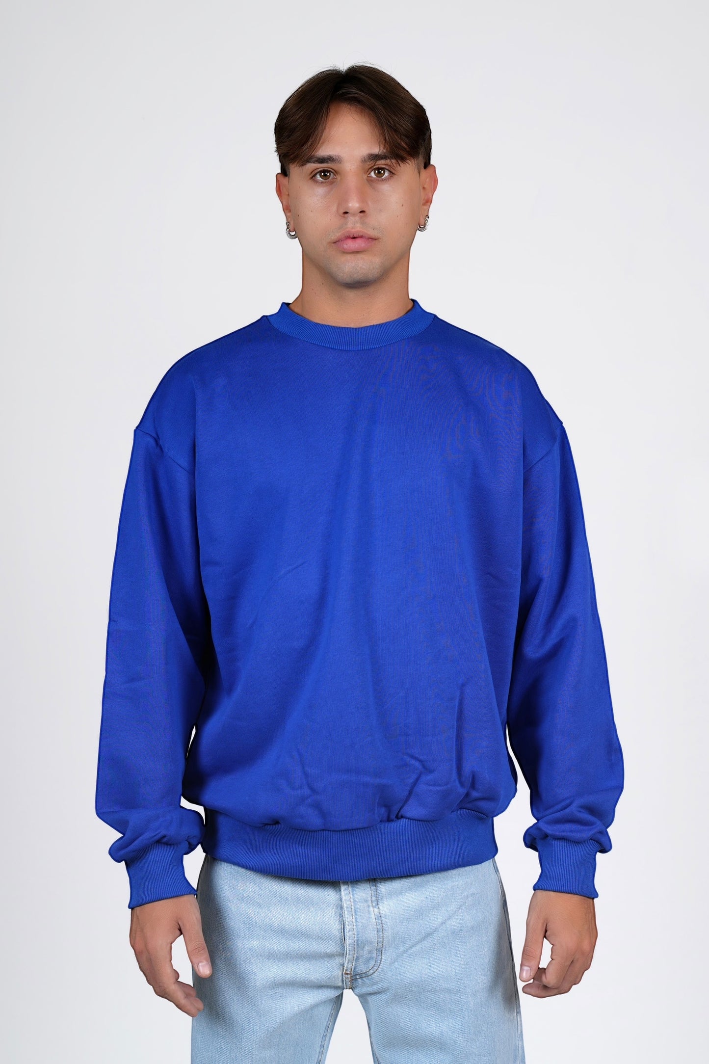 Felpa over felpata blu DARK ANGEL
