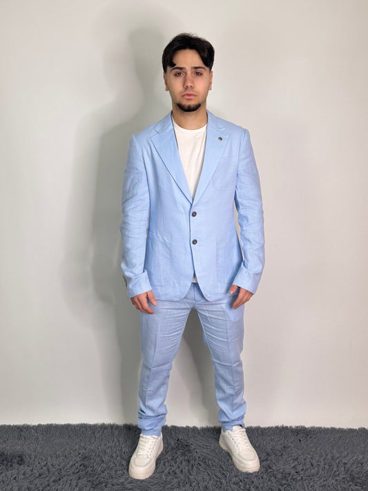 Abito elegante misto lino