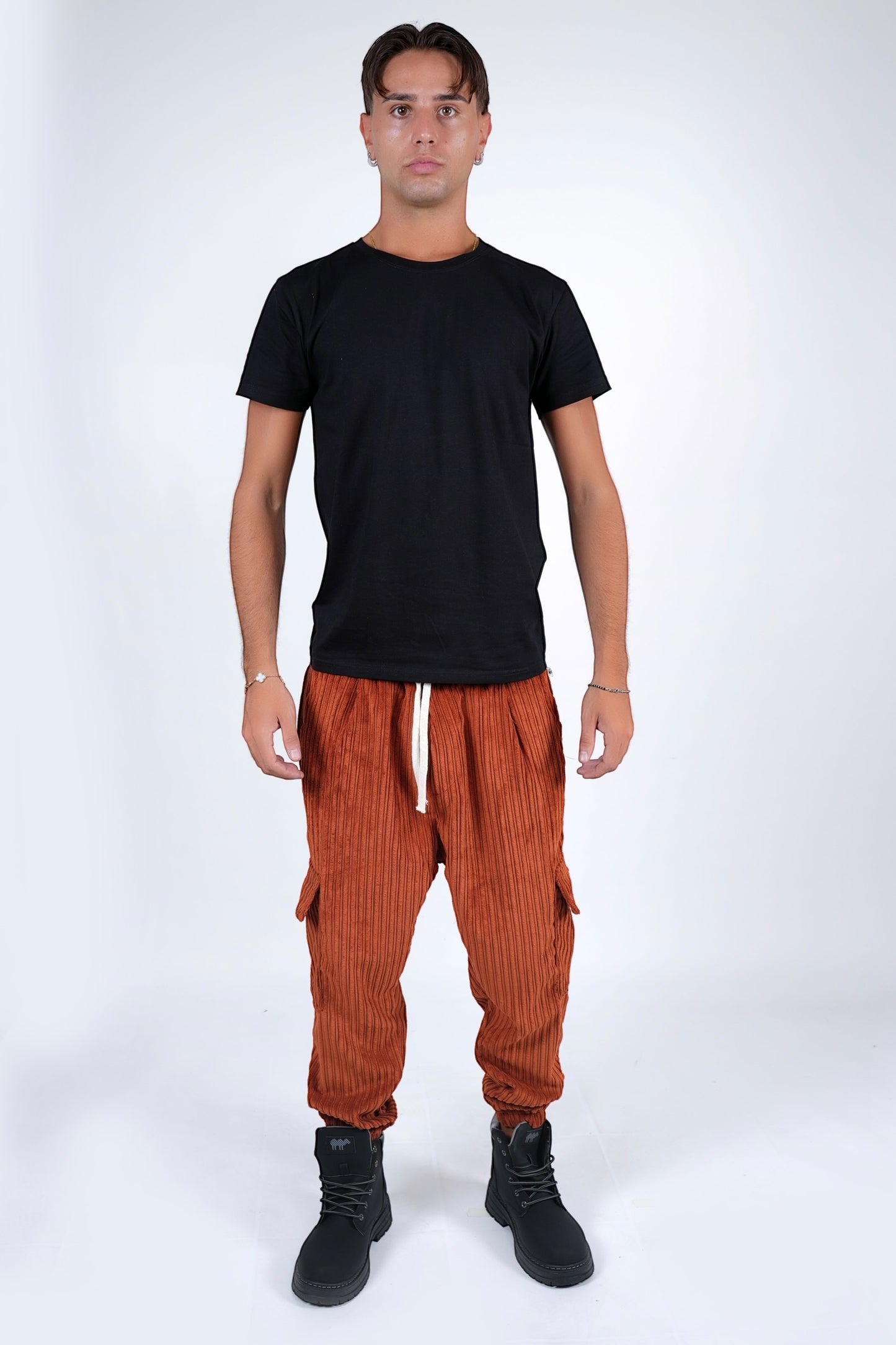 Pantalone tascone velluto DUVAL