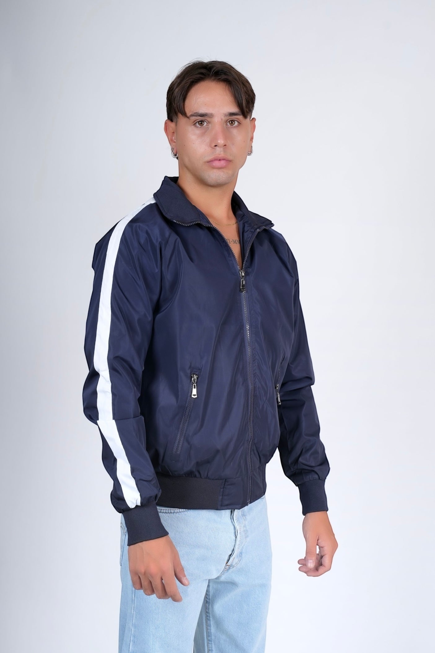 Giubbino leggero blu NOA LANG