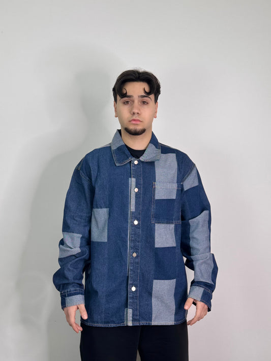 Camicia in jeans con bottoni