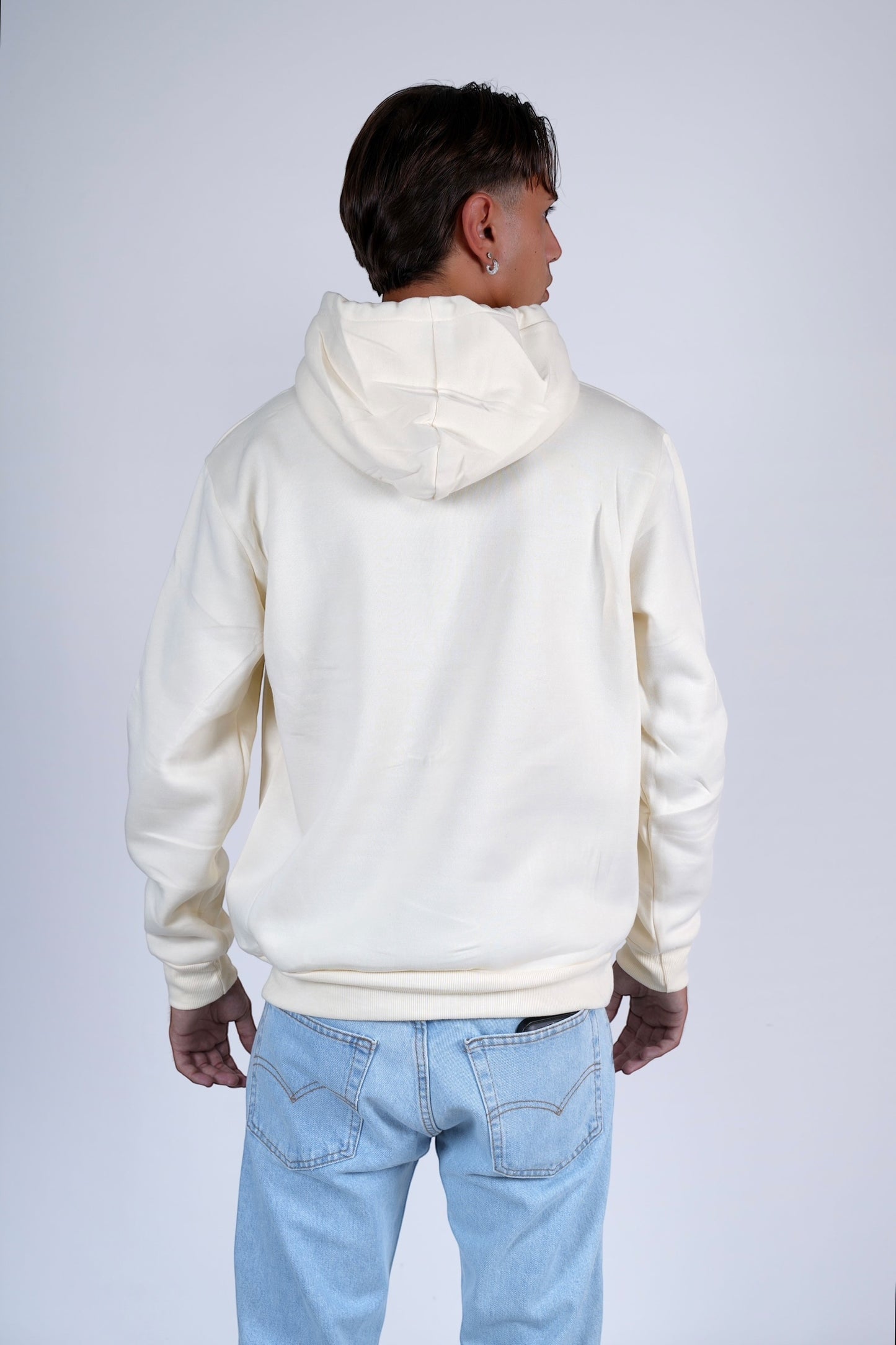 Felpa calda Beige NEW YORK