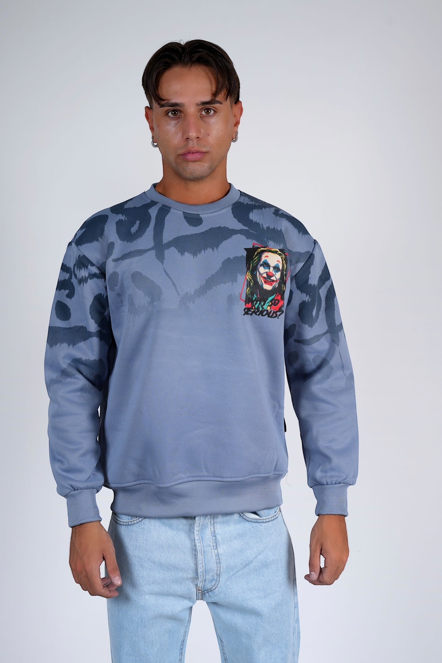 Felpa felpata Azzurro JOK3R