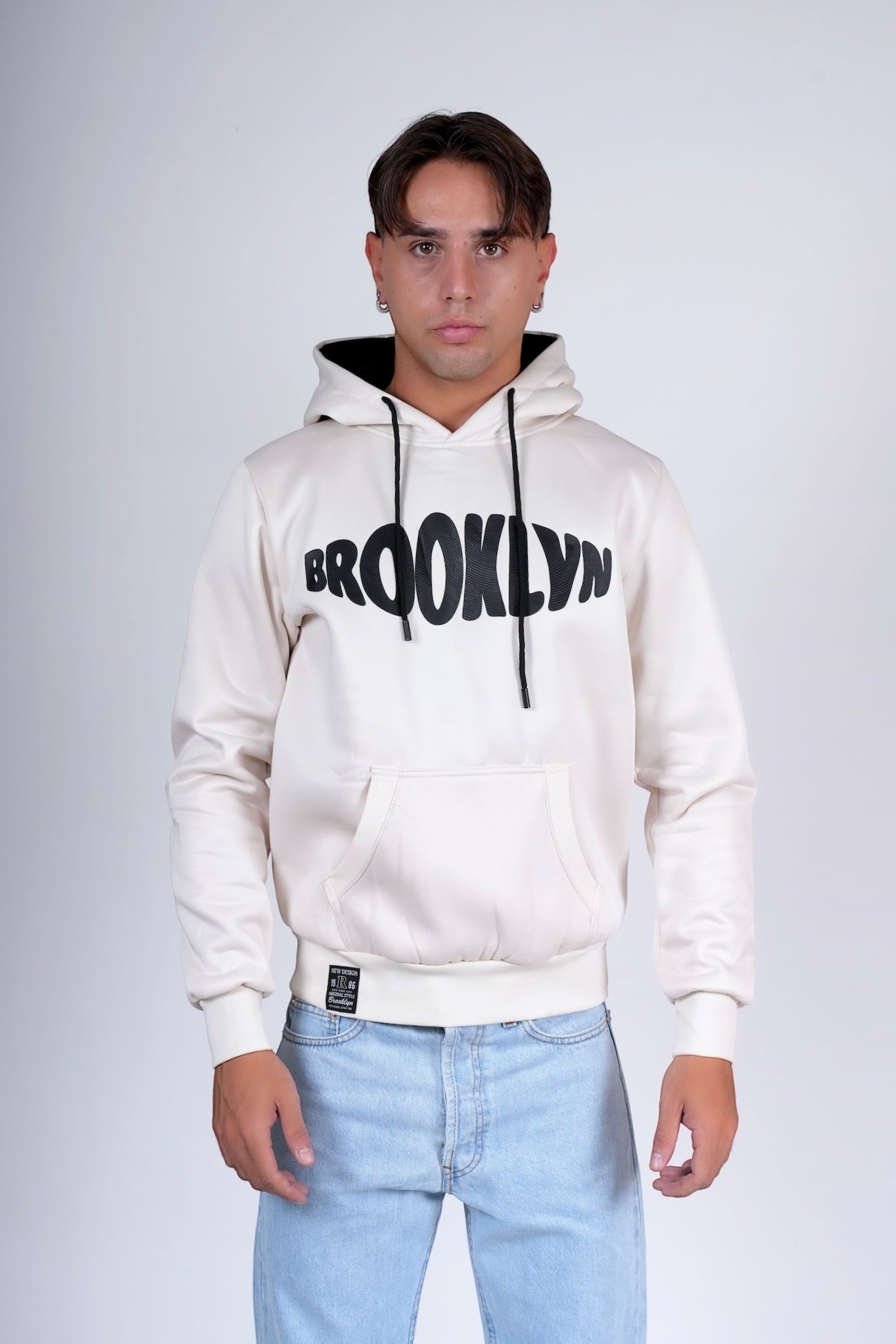 Felpa beige CAPPELLO DI PAGLIA