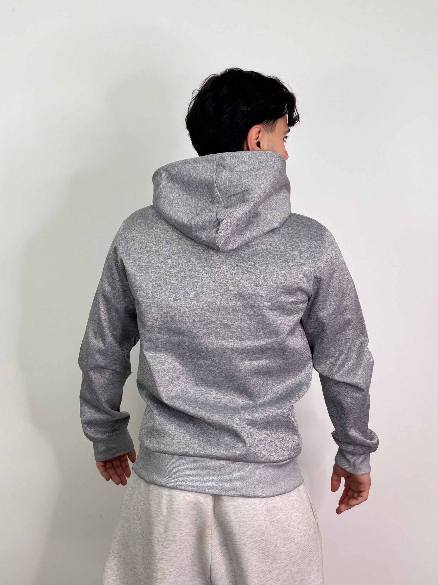 Felpa con cappuccio soffice in cotone