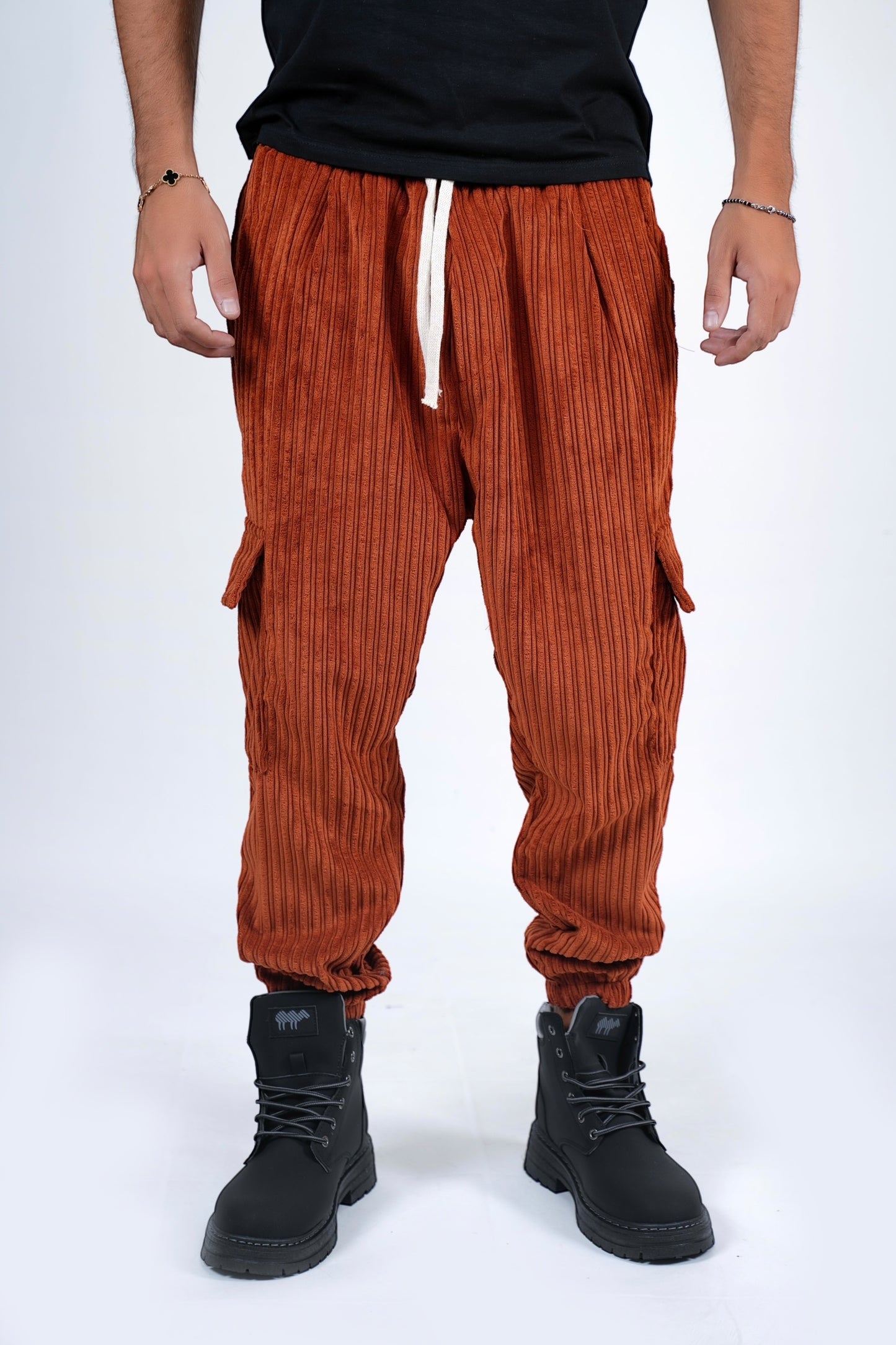Pantalone tascone velluto DUVAL