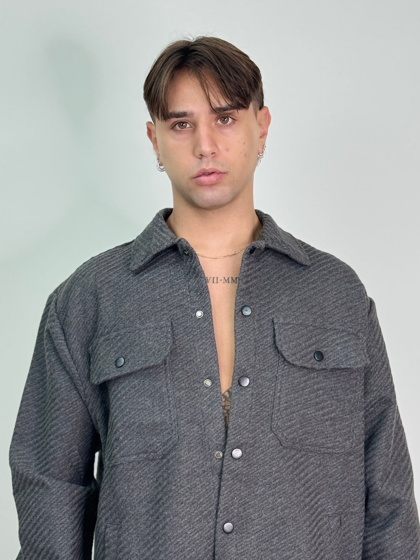 Camicia grigio ANTONIOLI