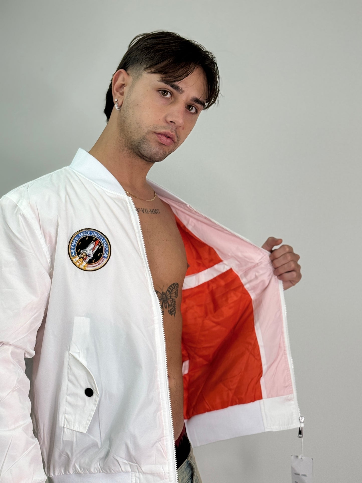 Giubbotto imbottito con zip