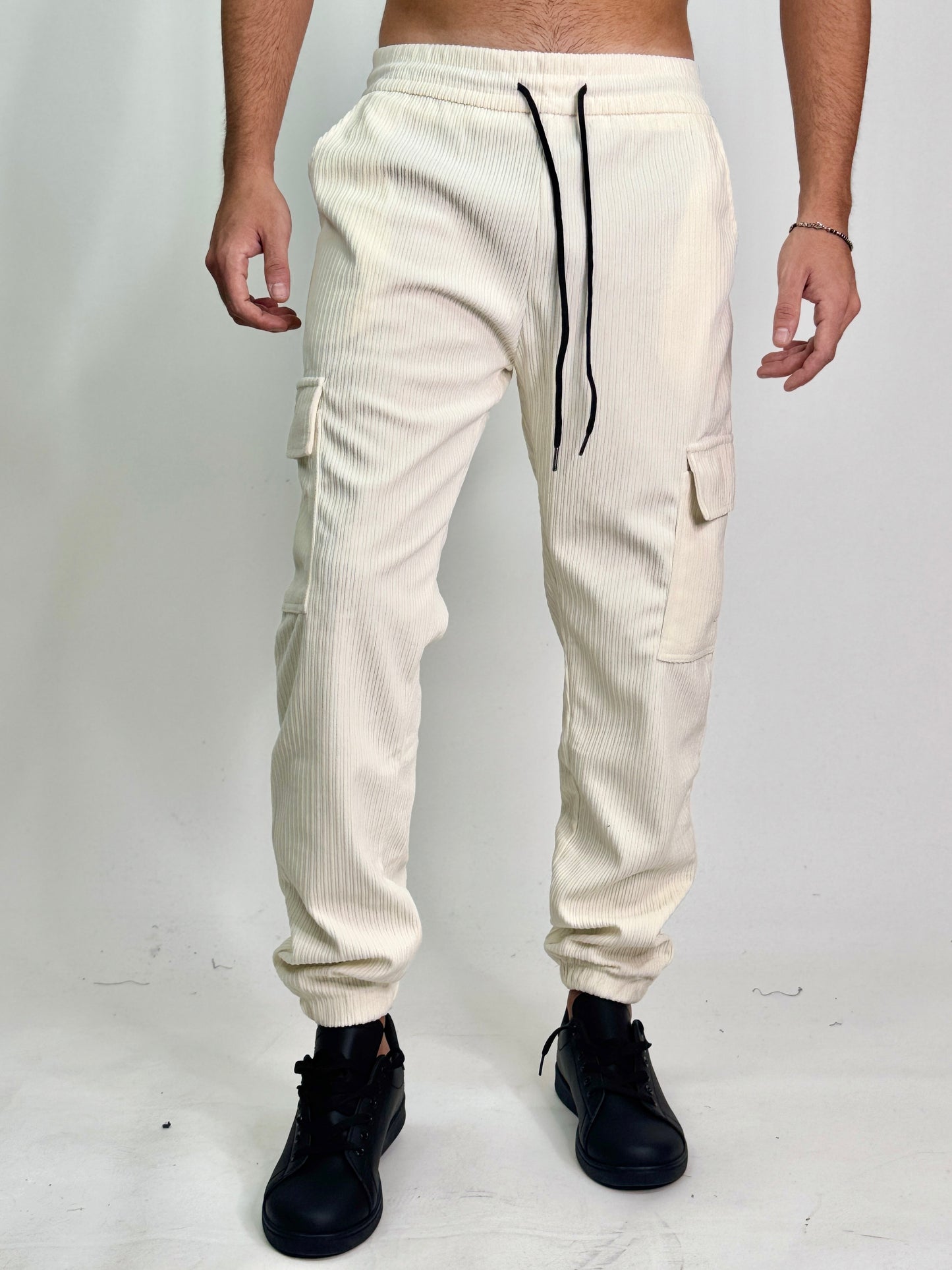 Pantalone bianco PIQUE
