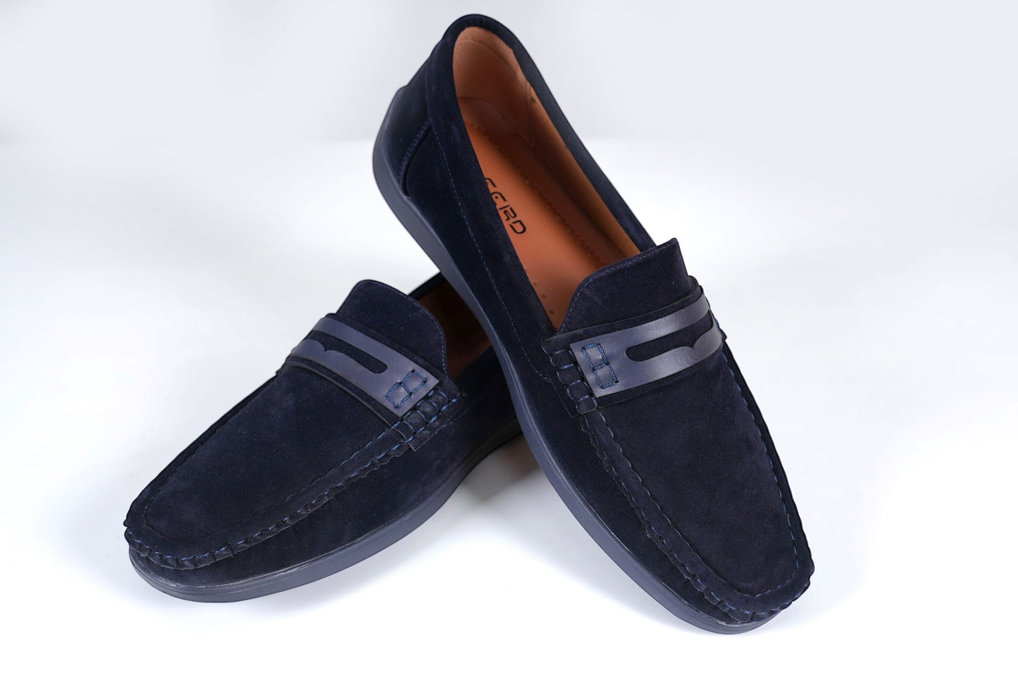Mocassino blu DEL TORO
