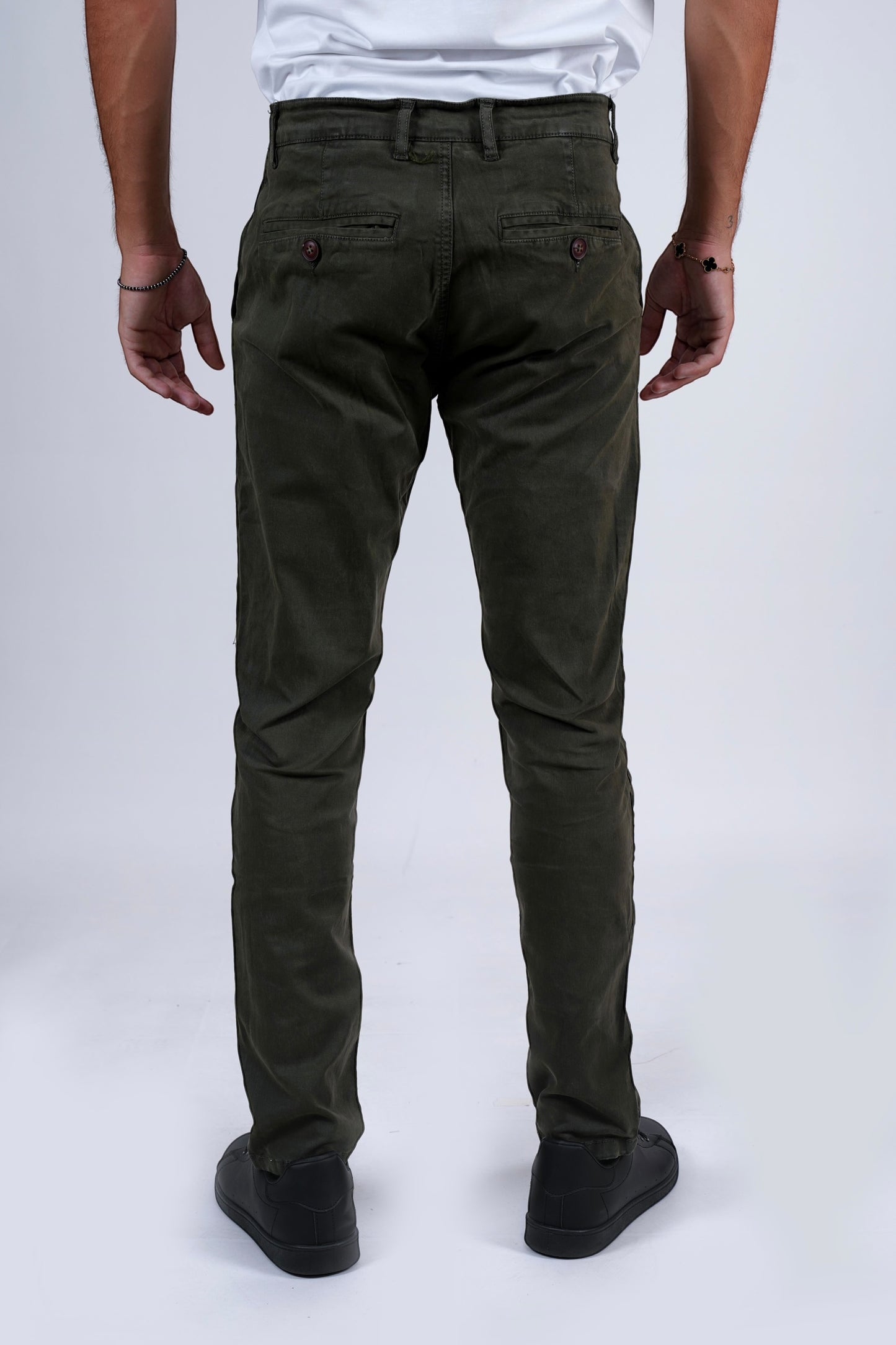 Pantalone cotone invernale Verde VOLUSIA