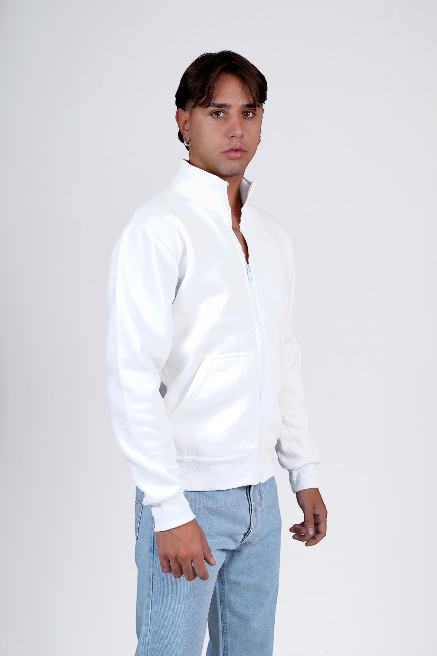 Felpa Bianco WHITAKER