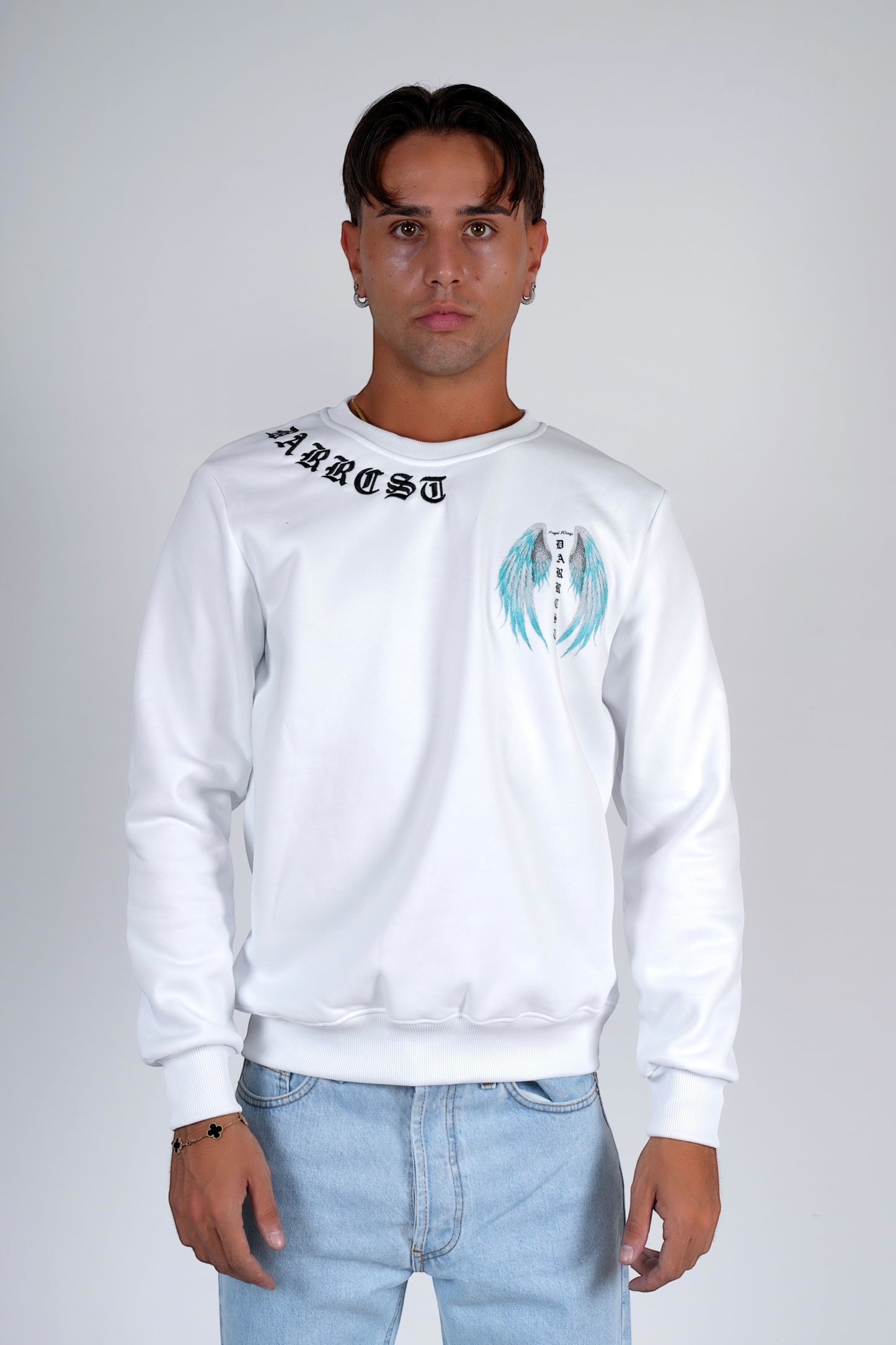 Felpa Bianco MILANO ANGELS