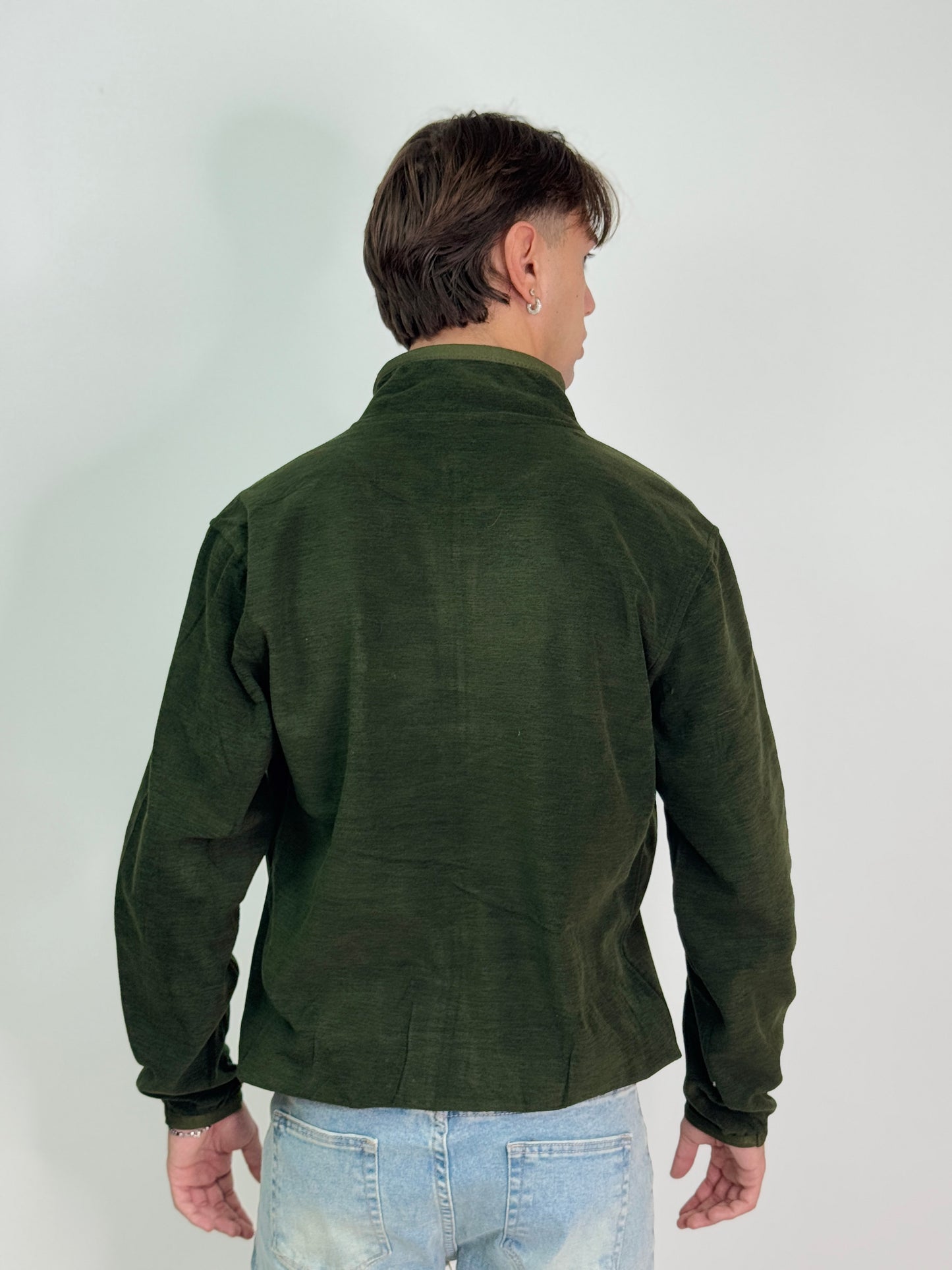 Jacket Pile verde ZEBINA