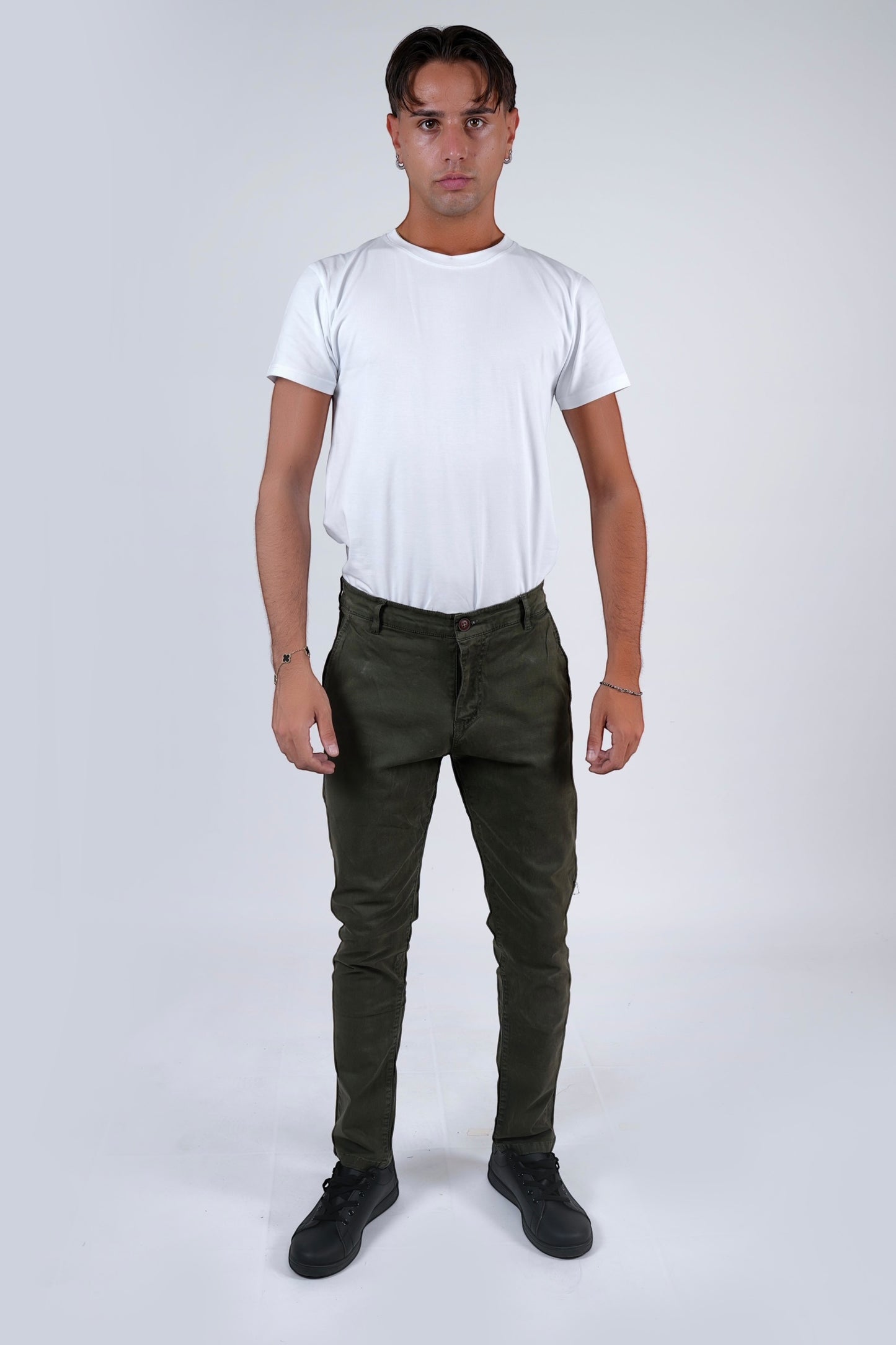 Pantalone cotone invernale Verde VOLUSIA