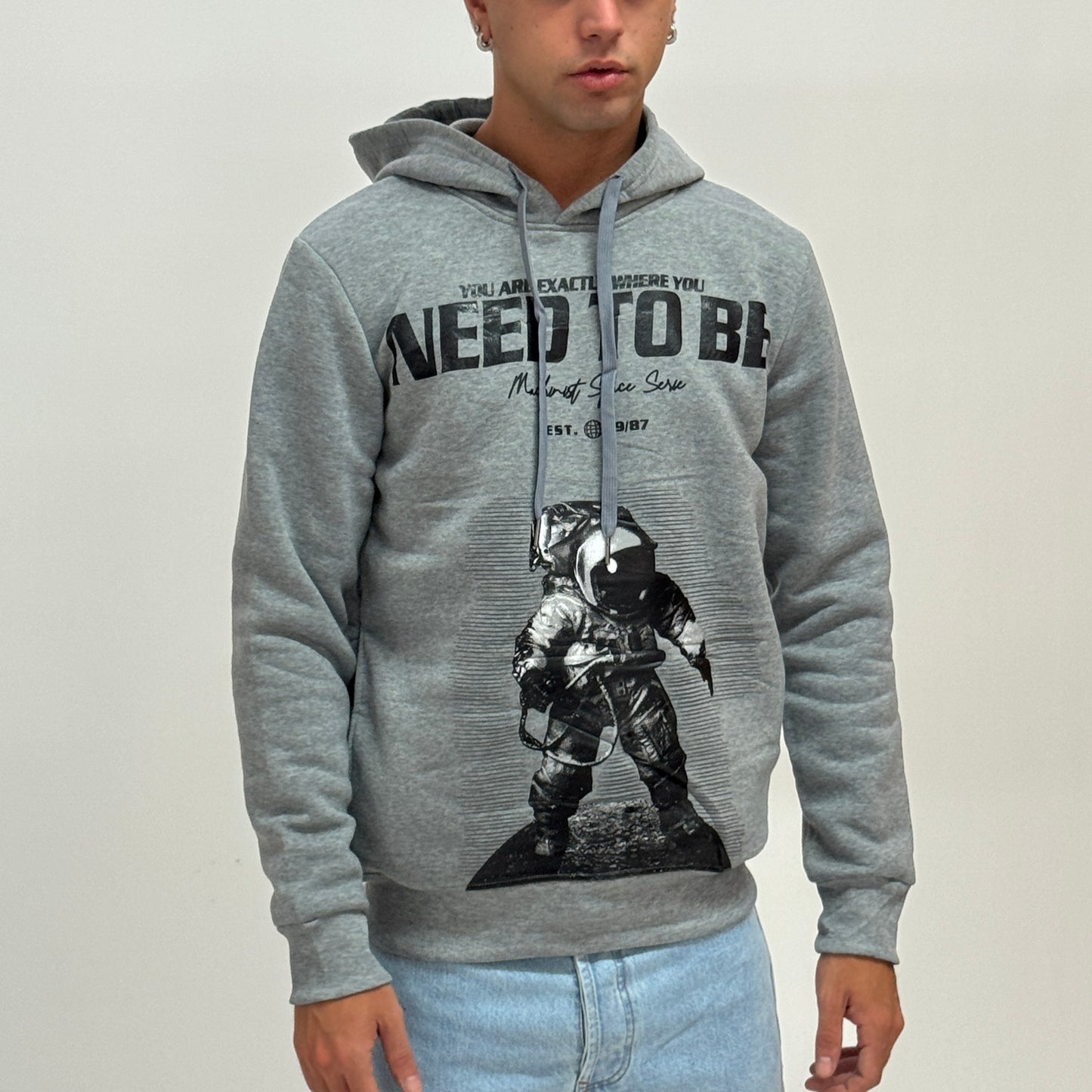 Felpa Grigio WILLIAMS