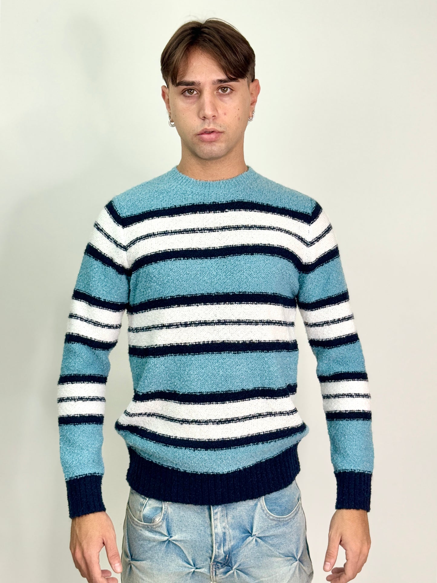 MAGLIONCINO BLU CAFU