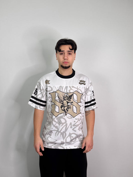 T-shirt stampata fantasia