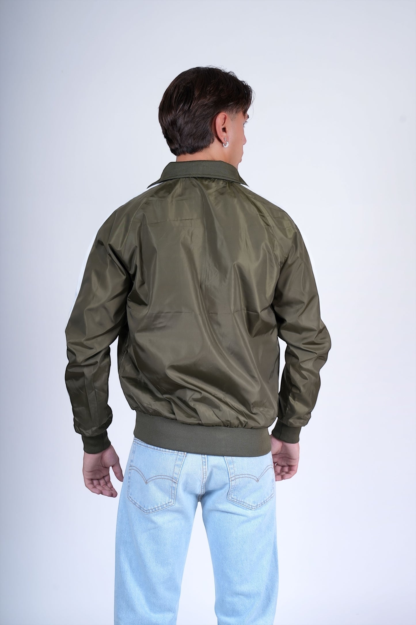 Giubbino leggero verde NOA LANG