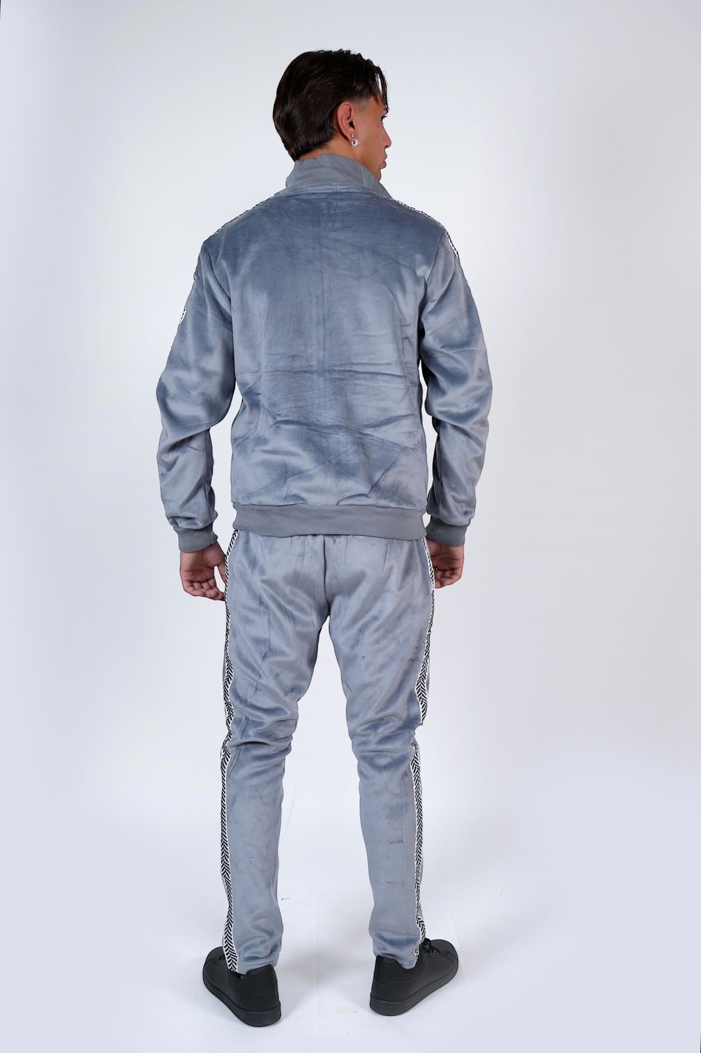 Tuta pellicciata zip Grigio ALACHUA
