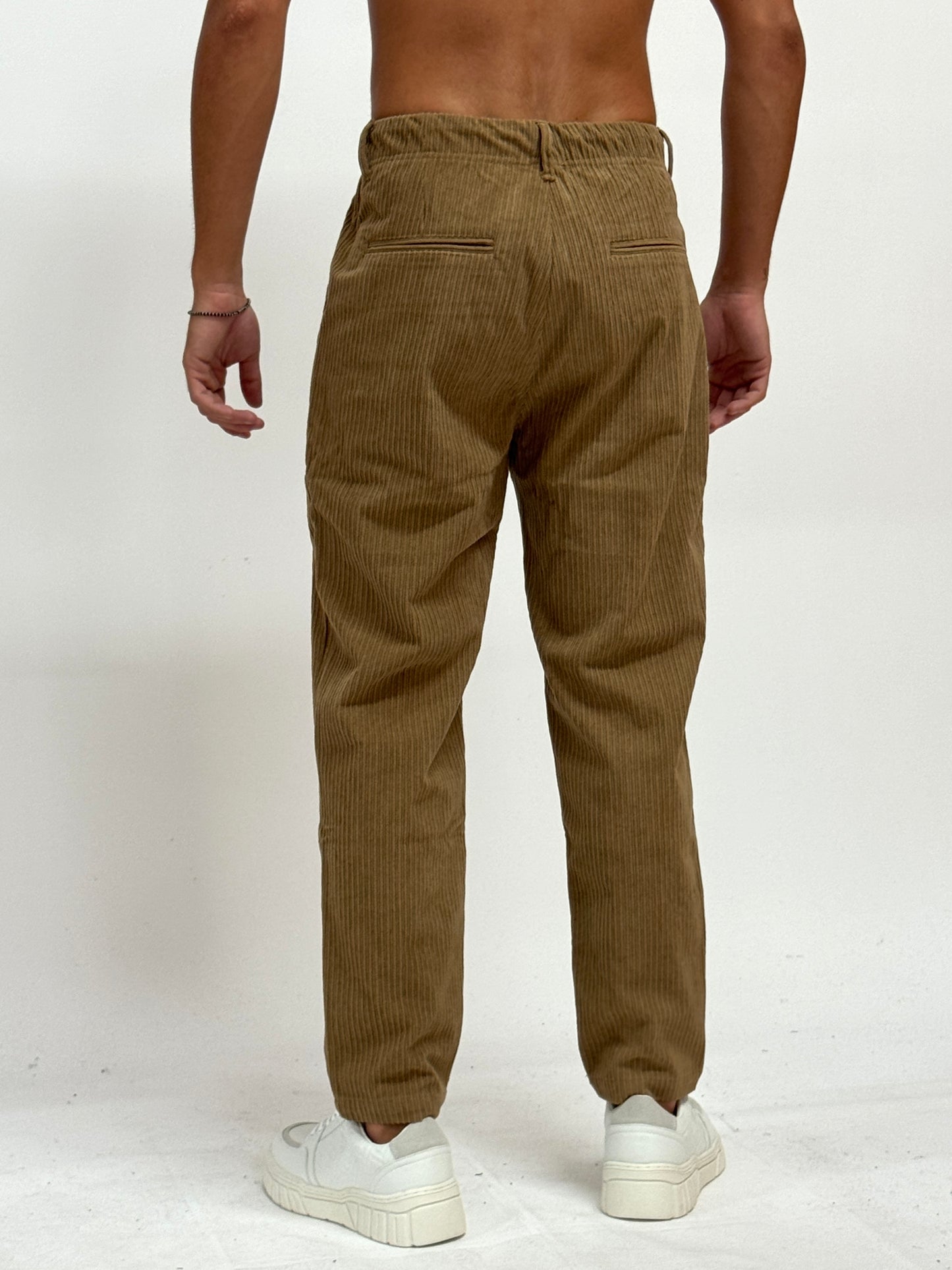 Pantalone velluto cammello SIMEONE