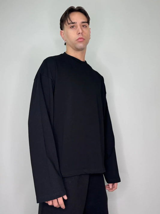 T-shirt italiana long sleave boxy fit