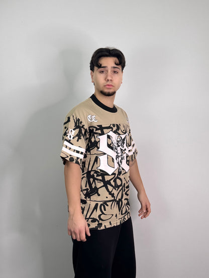 T-shirt stampata fantasia