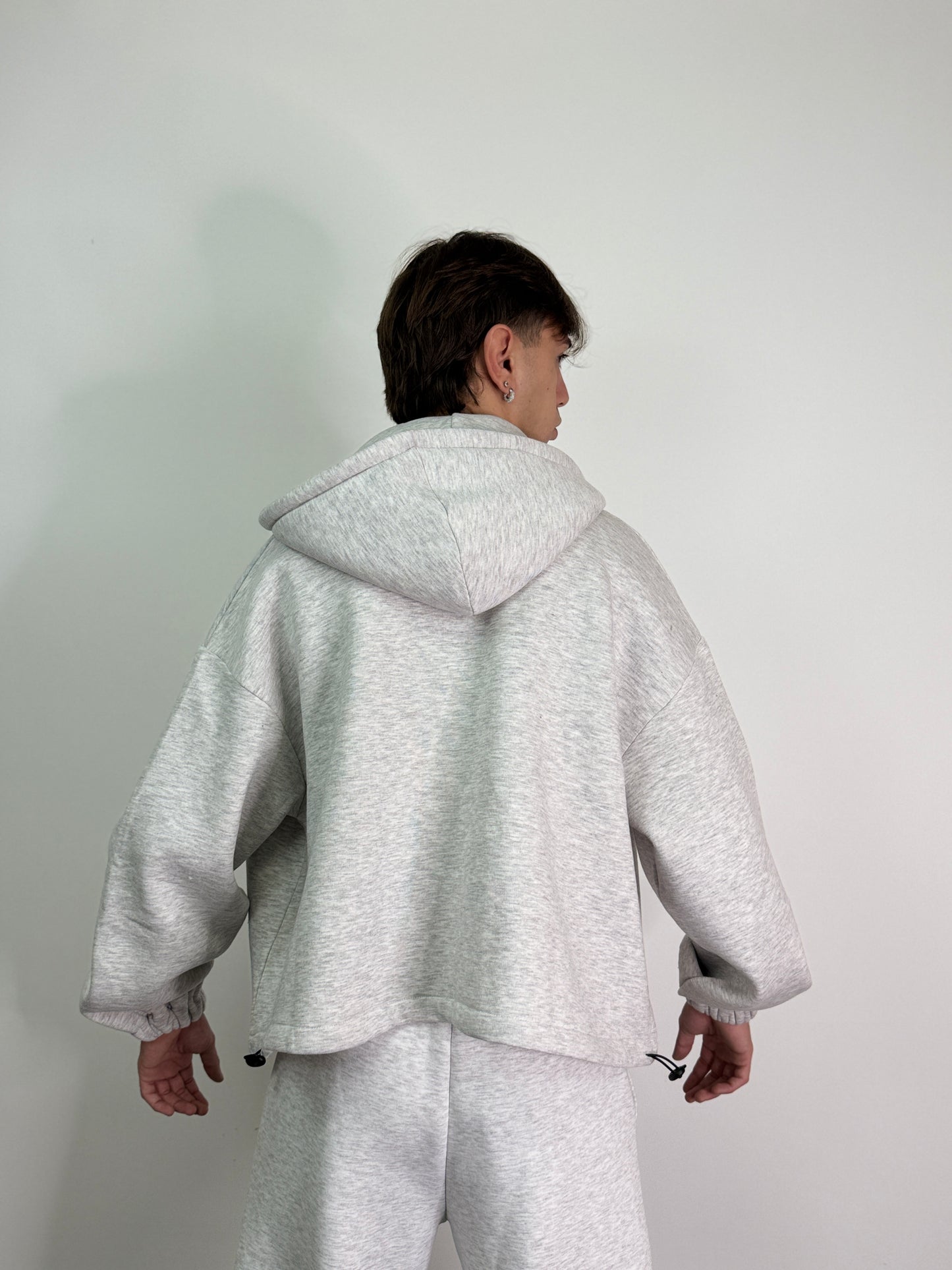 Felpa zip over boxy fit CALIFORNIA