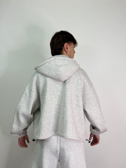 Felpa zip over boxy fit CALIFORNIA