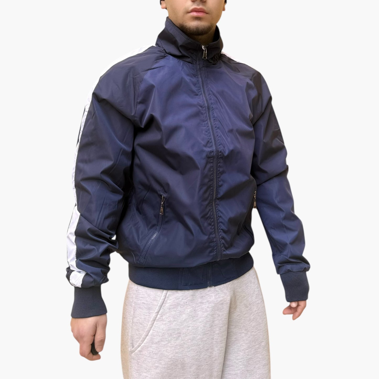 Giubbino mezza stagione con zip