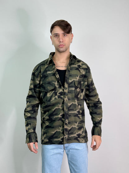 Camicione pile MIMETICA