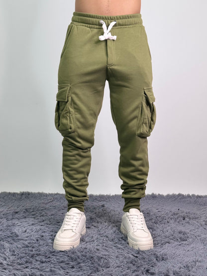 Pantatuta cargo comodo con tasconi