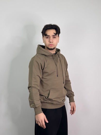 Felpa in cotone con cappuccio comoda