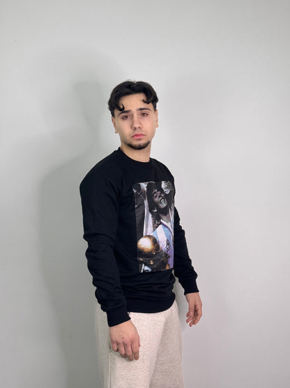 Felpa in cotone Maradona