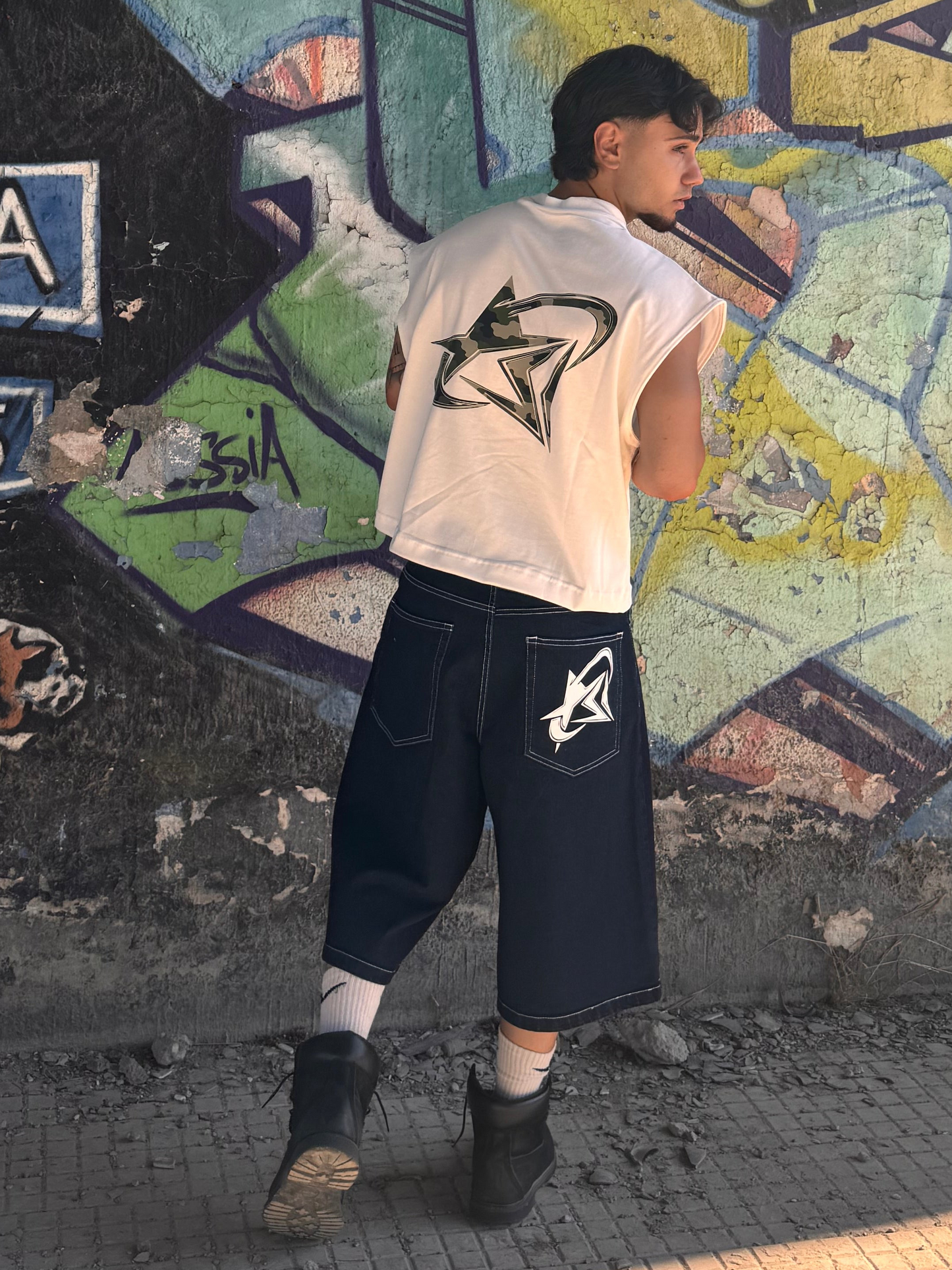 Bermuda jeans oversize baggy DMB BRAND