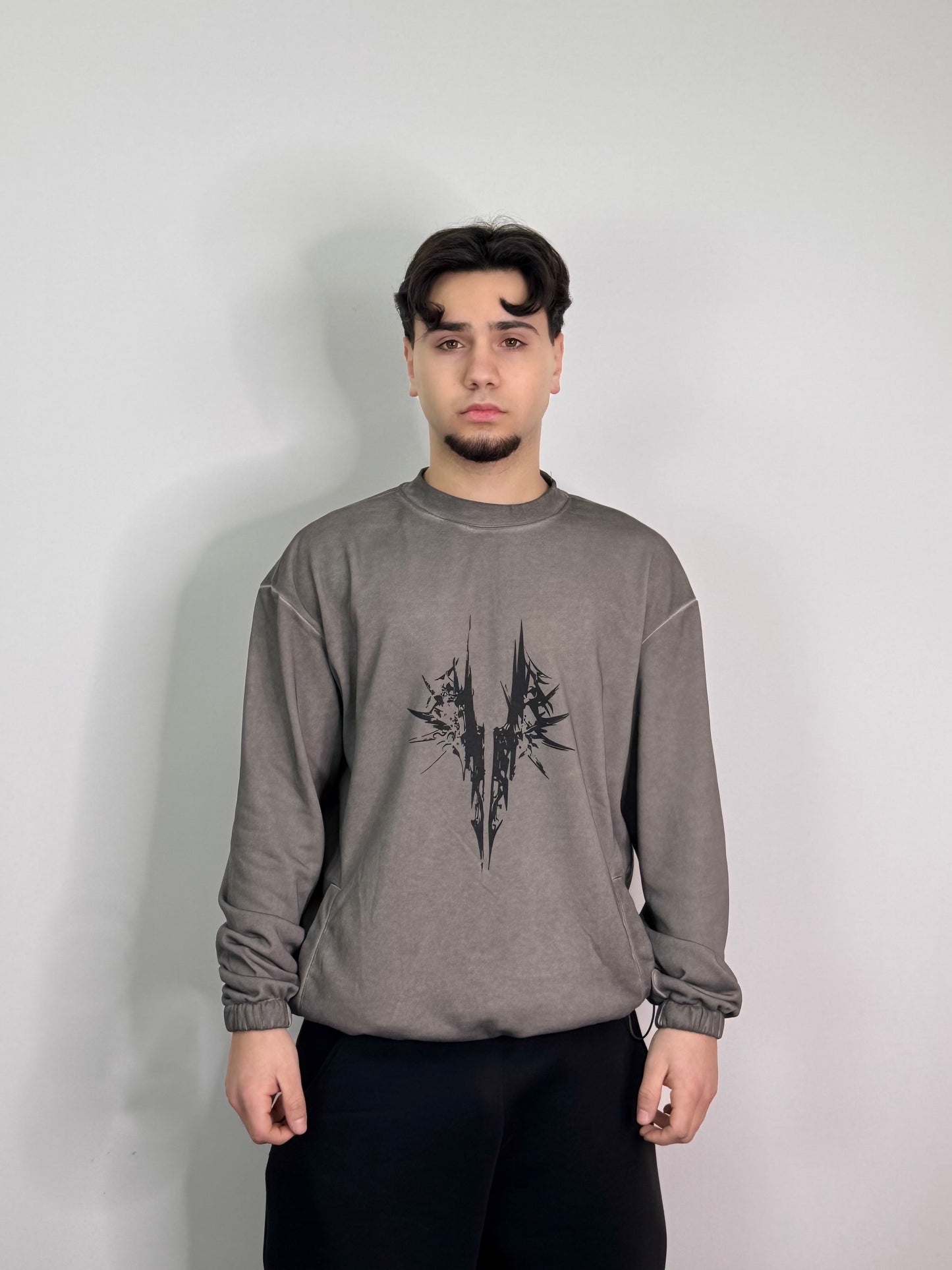 T-shirt lunga garzata regolabile