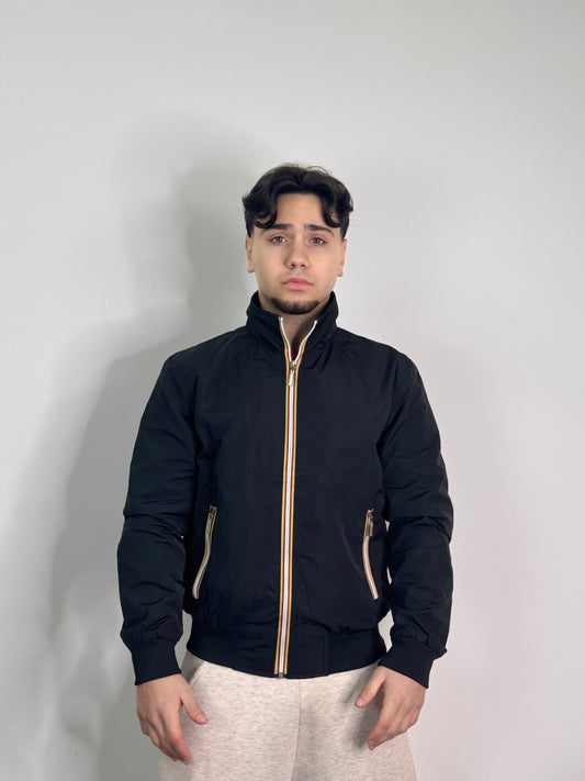 Giubbotto mezza stagione zip colorato