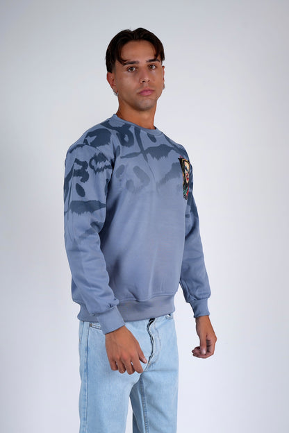 Felpa felpata Azzurro JOK3R