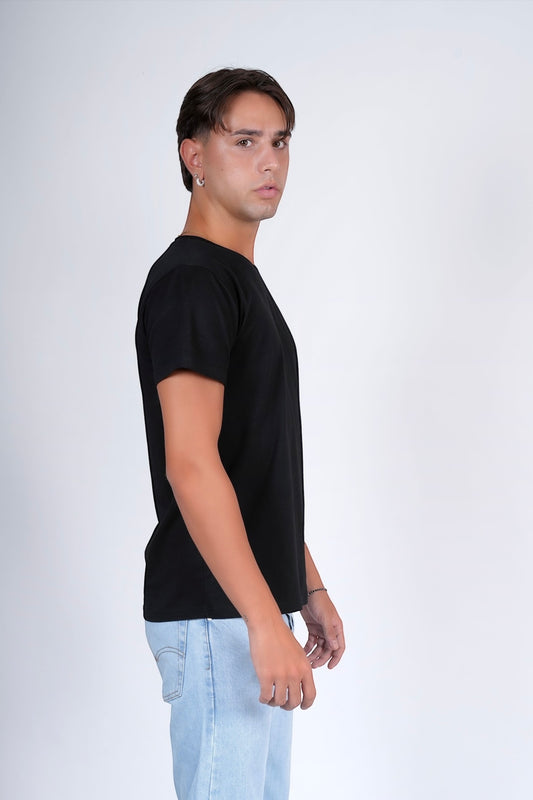 T-shirt basic nera JAY