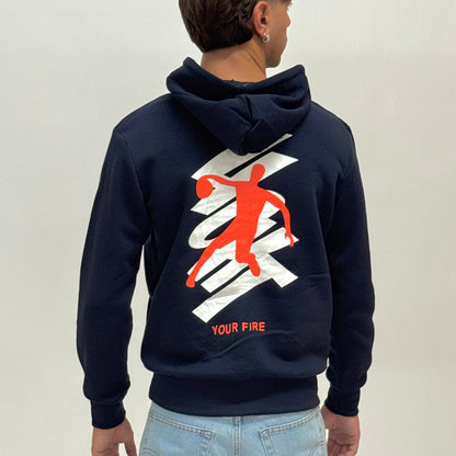 Felpa Blu THEROUX