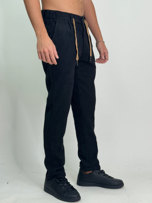 Pantalaccio velluto nero CARDONA