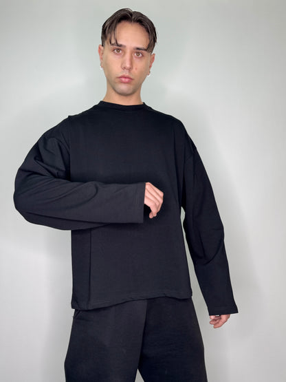 T-shirt boxy long sleave MILANO