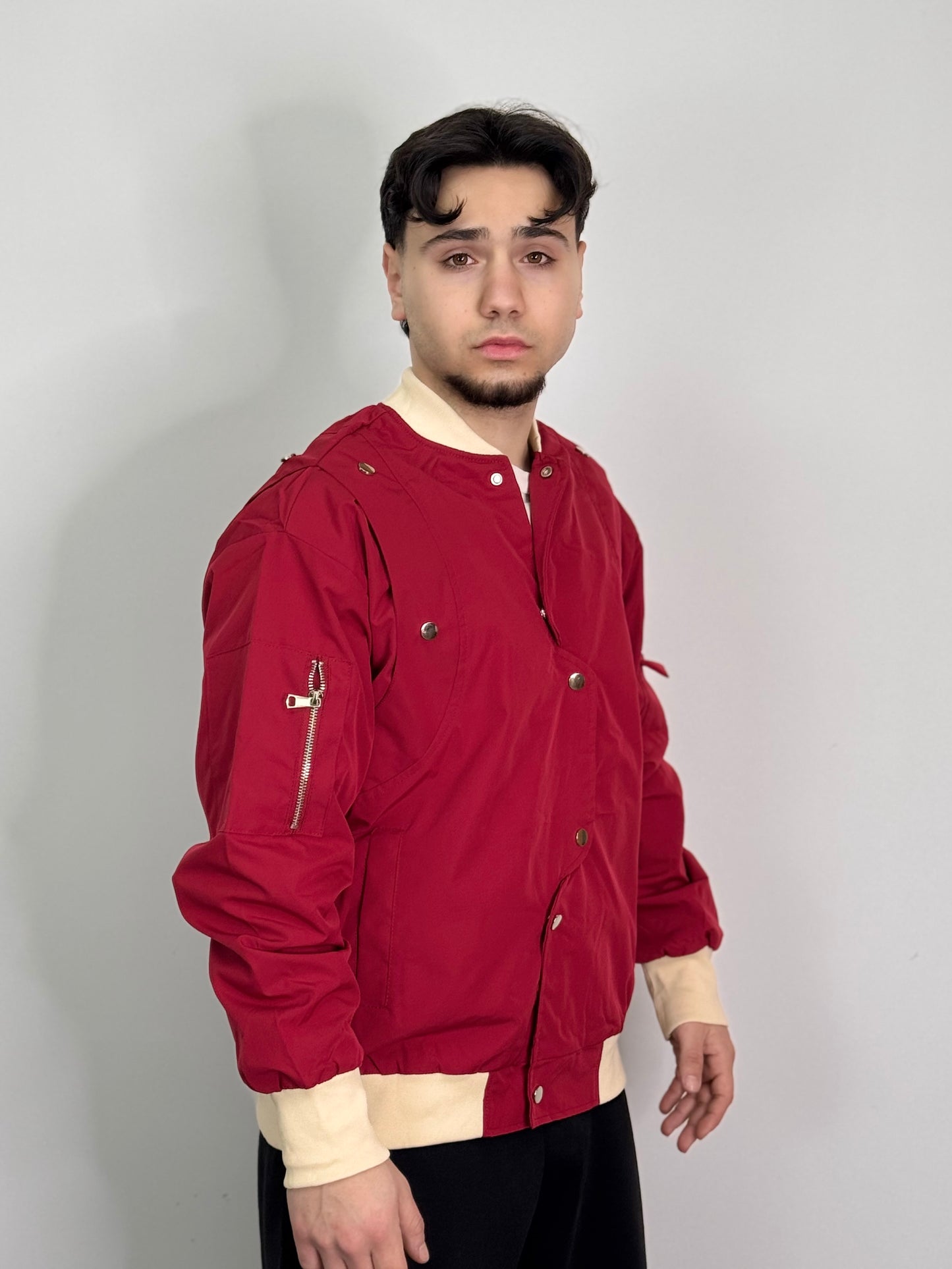 Giubbotto primaverile bottoni italiano