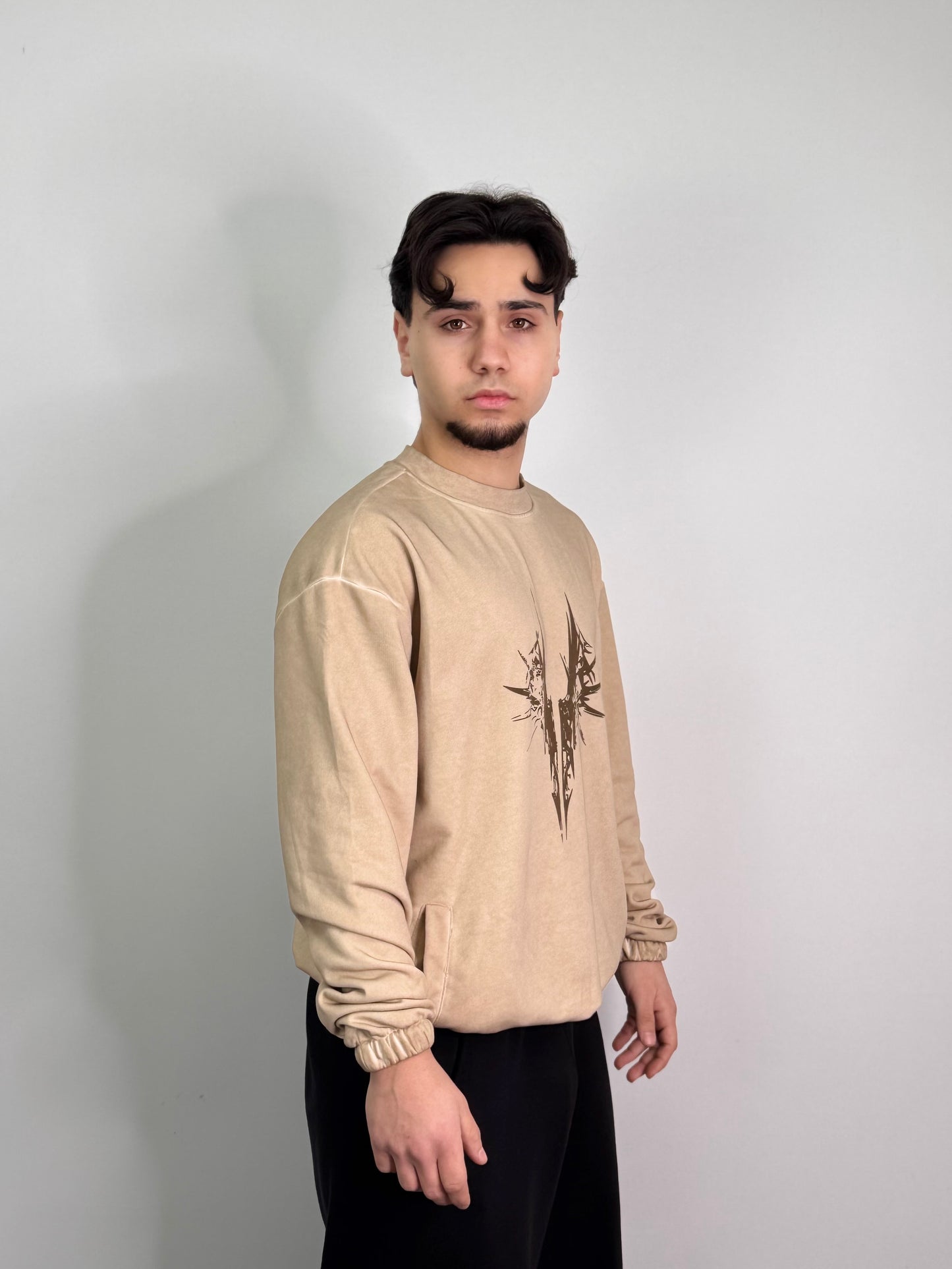 T-shirt lunga garzata regolabile